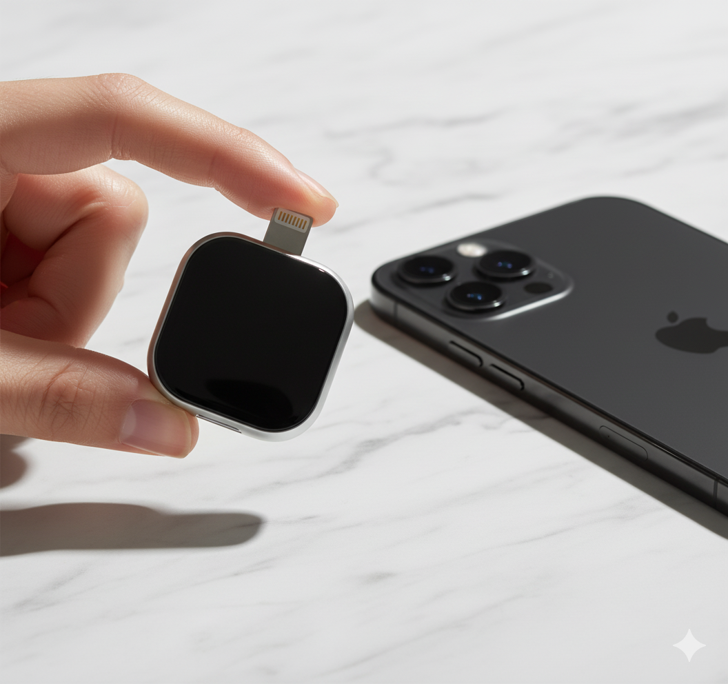 Mini Clé USB pour iPhone - Libérez Votre Stockage Instantanément