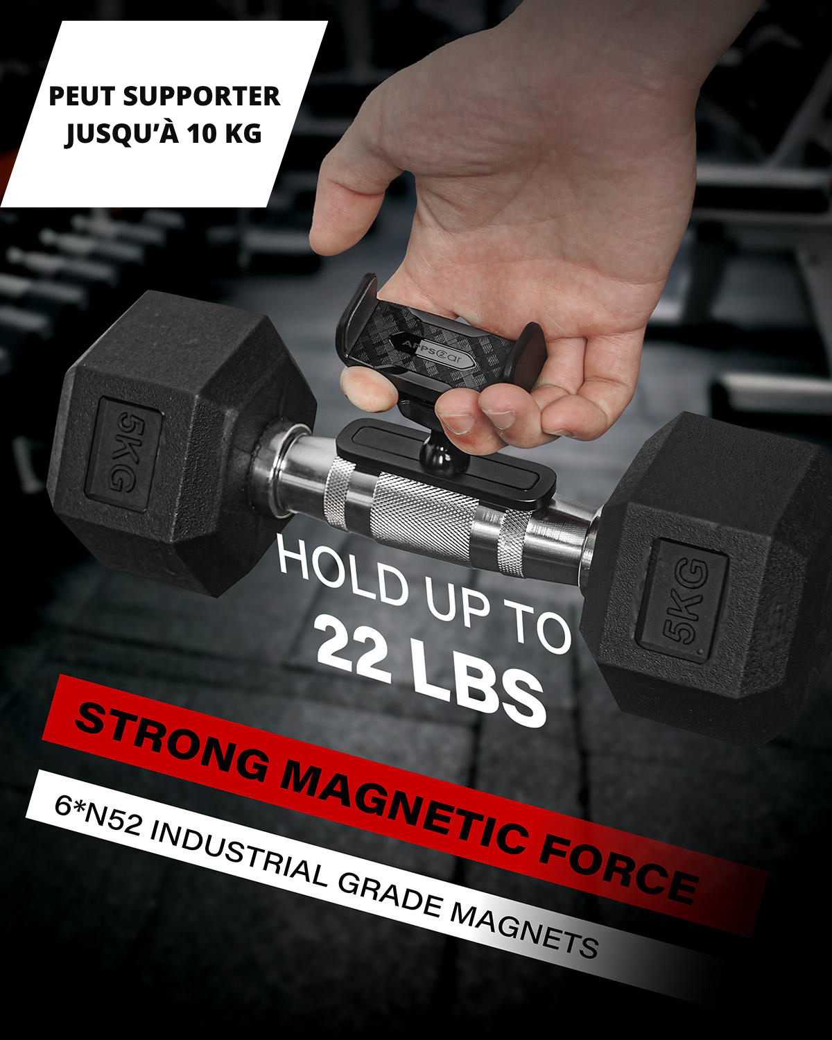 Support Téléphone Multi-Usage 360° – Pour le Sport, le Travail et la Maison